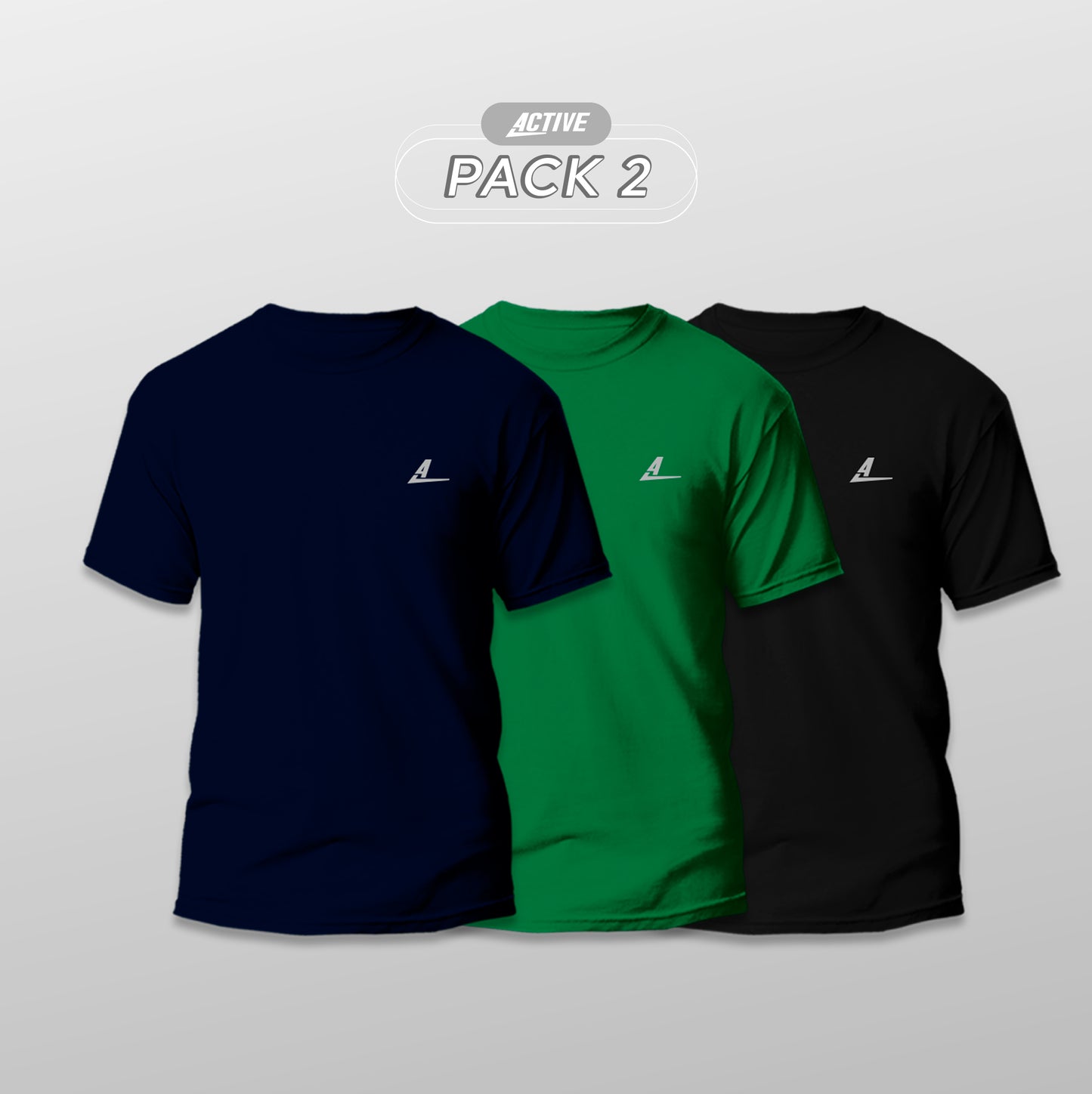 PACK X 3 Camisetas de Algodón