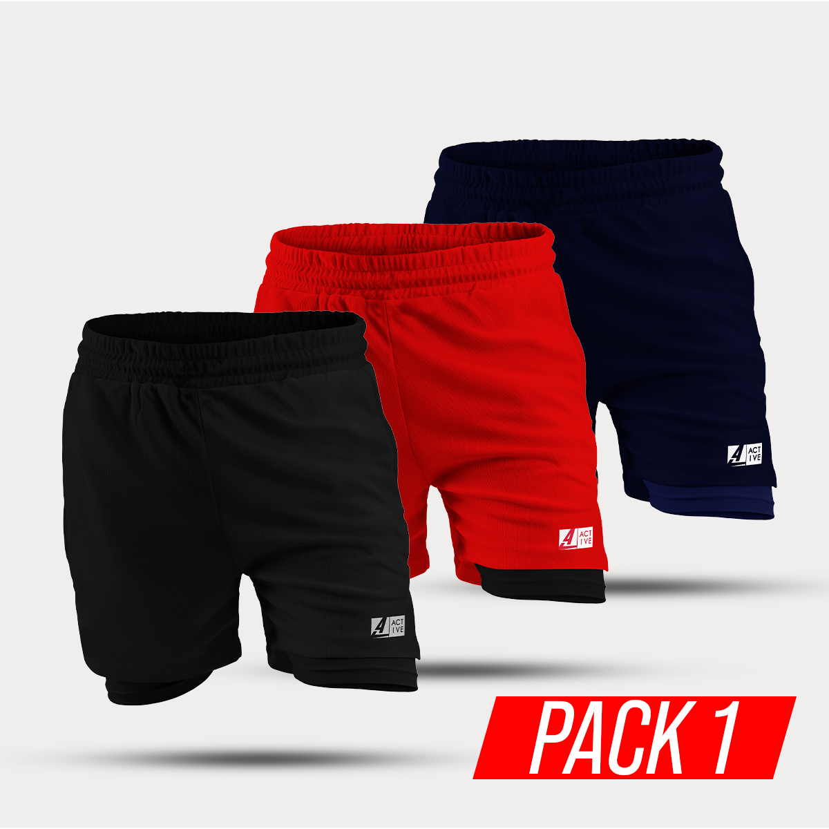 PACK POR 3 PANTALONETAS