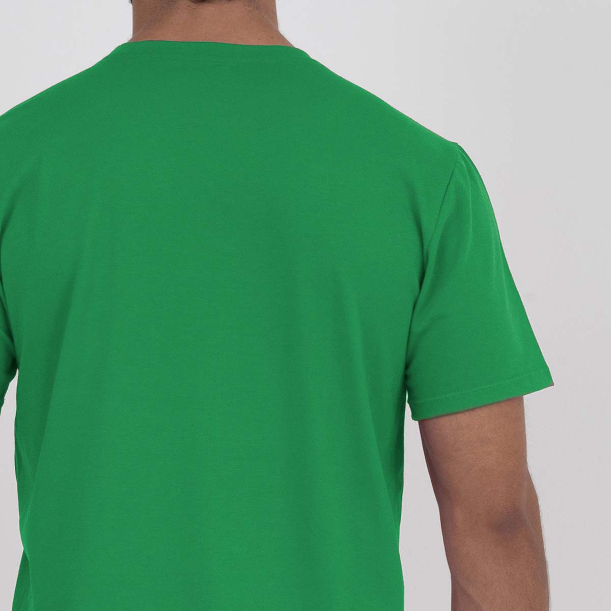 Camiseta en algodón Verde
