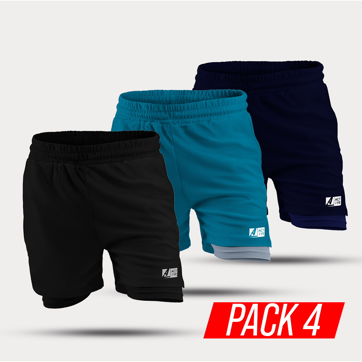 PACK POR 3 PANTALONETAS