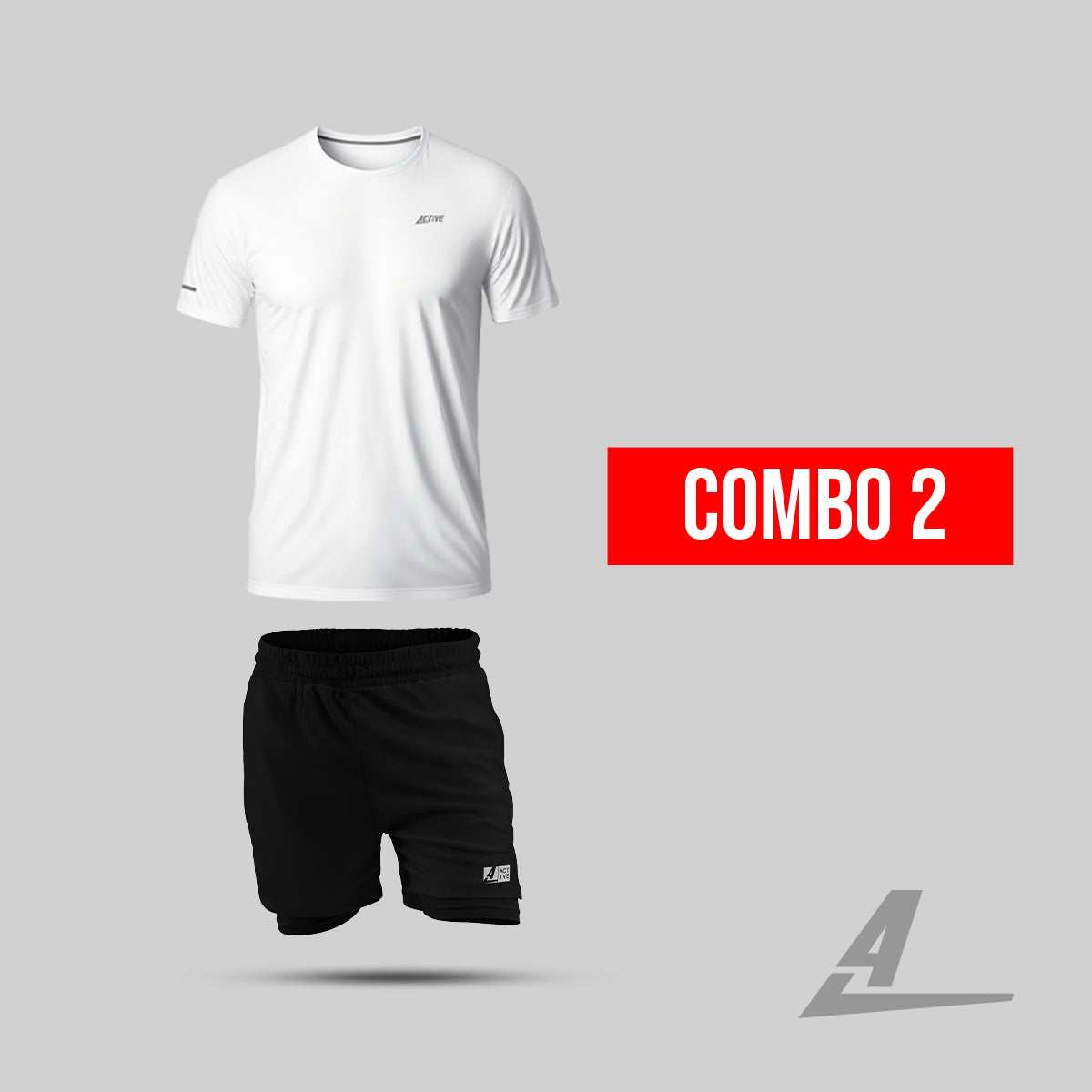 COMBO Camiseta Dryfit + Pantaloneta con Licra