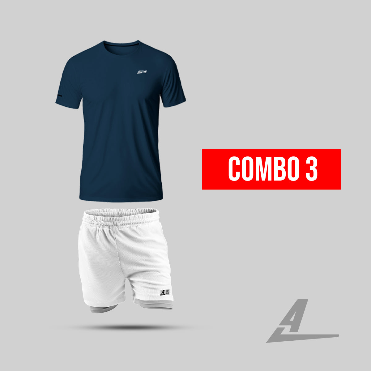 COMBO Camiseta Dryfit + Pantaloneta con Licra