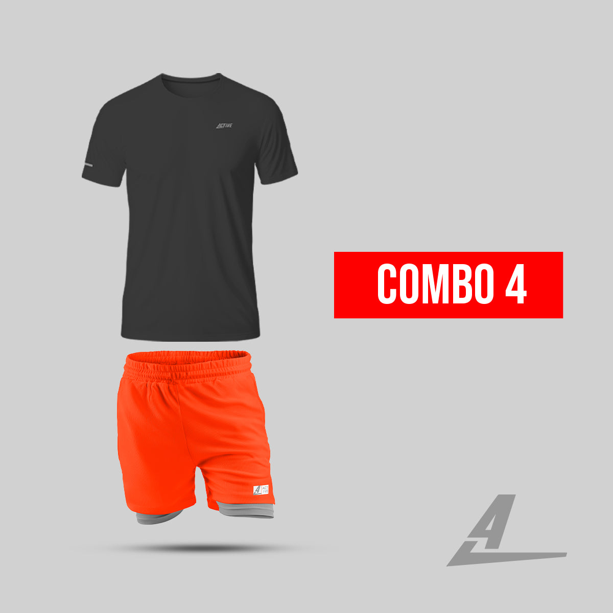 COMBO Camiseta Dryfit + Pantaloneta con Licra