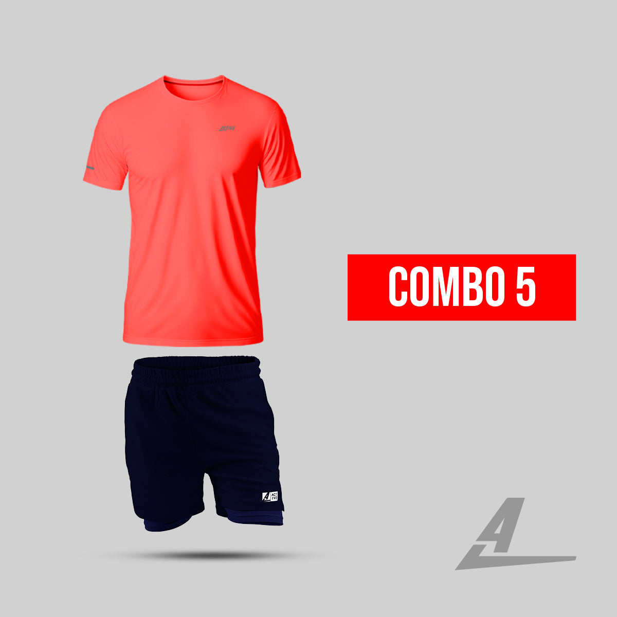 COMBO Camiseta Dryfit + Pantaloneta con Licra